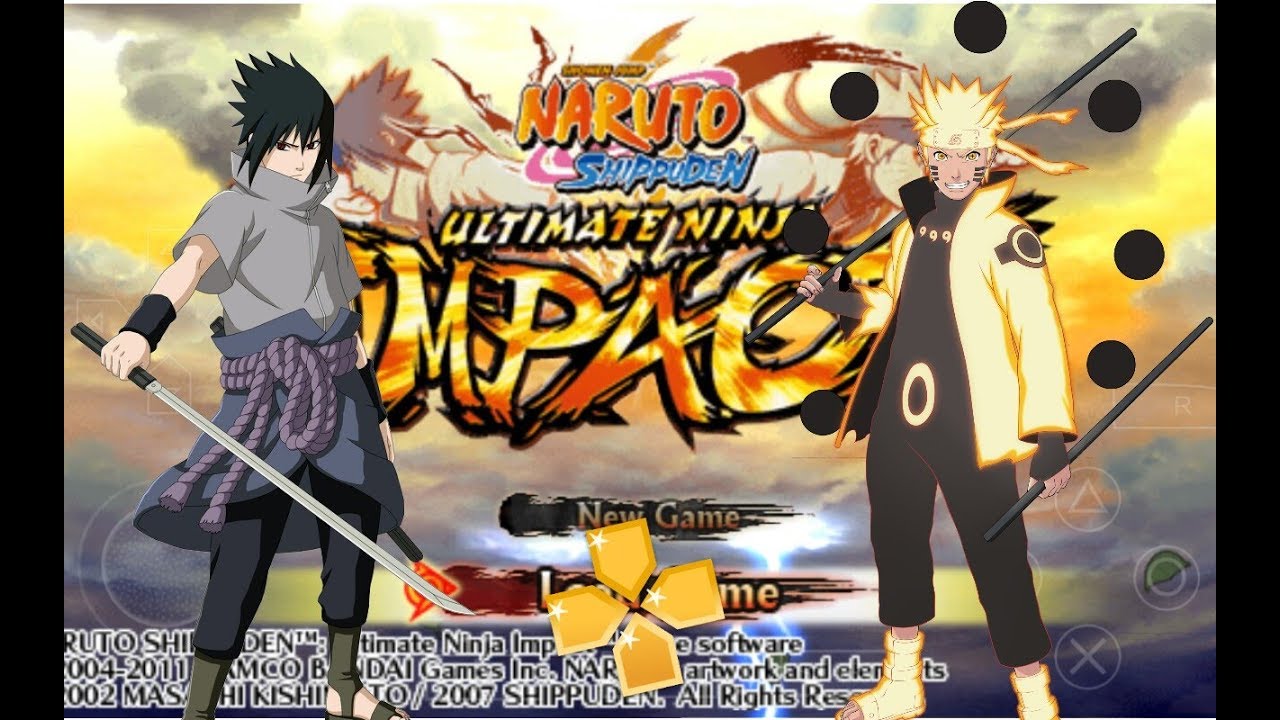 Naruto Shippuden Ultimate Ninja Impact For Ppsspp Emulator